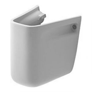 Duravit Demi-colonne D-Code 21,5x21,3 cm, blanc