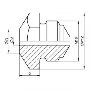 Embouts Gesipa 17/45 f. Pince &agrave; rivets aveugles Gesipa S
