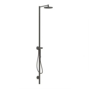 hansgrohe Colonne de douche Axor Starck m TH, pomme de t&ecirc;te 240 mm, 1 an, bleu bross&eacute; vc