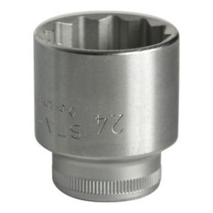 Douille 45 3/8 po. 12 pans ouv. de cl&eacute; 24 mm L. 35 mm STAHLWILLE