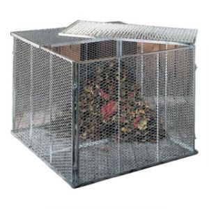 Couvercle/Fond 80 &times; 80 galvanis&eacute; pour composteur 221732