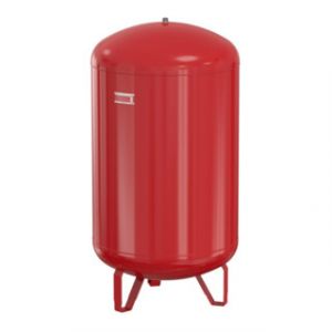 Flamco Vase d'expansion FLEXCON 600 l, 6 bar, R 1, Pr&eacute;charge 2,5 bar, rouge