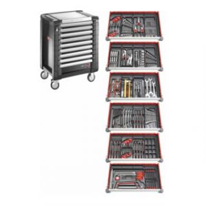 Facom Servante d&rsquo;atelier JET.8GM3 avec 22 modules