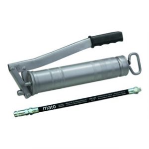 MATO Presse &agrave; graisse tout acier E500 avec tuyau M10x1 cartouche 400g / 500g en vrac