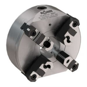 R&ouml;hm Mandrin de tour &agrave; quatre mors Acier Logement de c&ocirc;ne court, DIN 702-3, ext&eacute;rieur-⌀ A / C&ocirc;ne : 160/5mm