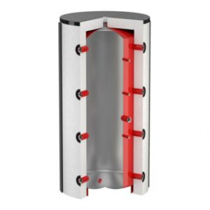 Flamco Ballon tampon PS 200 l, ext&eacute;rieur poudr&eacute;, int&eacute;rieur non rev&ecirc;tu