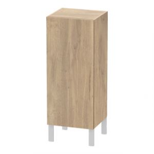 Duravit L-Cube Demi-colonne individuel, porte droite, ch&ecirc;ne marbr&eacute;