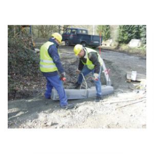 Porte dalle BZ zone d'atteinte 0 - 400 mm cap.charge 150 kg poids propre 4 kg, &eacute;