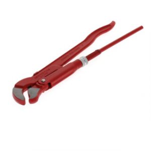 Gedore red Pince &agrave; tube d&rsquo;angle 45&deg;, ouverture 40 mm/1 pouce, m&acirc;choire S, massive, denture d&eacute;cal&eacute;e, R27140010