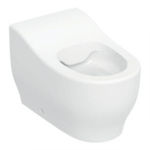 Geberit WC sur pied, cuvette &agrave; chasse profonde Bambini blanc KeraTect, pour tout-petits