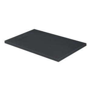 Duravit Bac &agrave; douche rectangulaire Stonetto 140x90x5 cm, anthracite