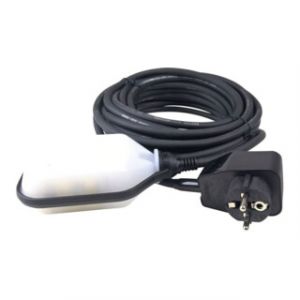 Grundfos Interrupteur &agrave; flotteur Reifa E avec prise, pour remplissage, c&acirc;ble 10 m