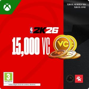 Pack de 15&nbsp;000 VC (Monnaie virtuelle) NBA 2K26