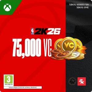Pack de 75 000 VC (Monnaie virtuelle) NBA 2K26