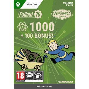 1000 Atomes (+100 Atomes bonus) - Fallout 76