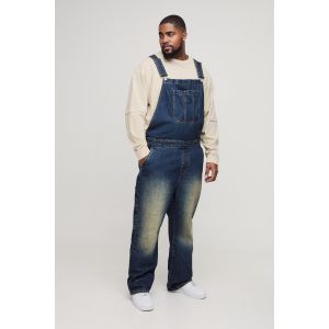Grande taille - Salopette droite homme - mid wash - 38, mid wash