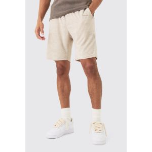 Short large mi-long en tissu éponge homme - pierre - S, pierre