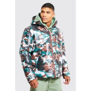 Doudoune à imprimé camouflage homme - multicolore - M, multicolore