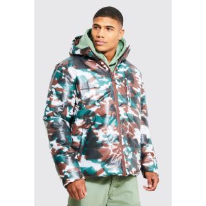 Doudoune à imprimé camouflage homme - multicolore - M, multicolore