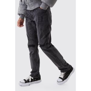 Jean flare slim déchiré homme - bleu - 30R, bleu