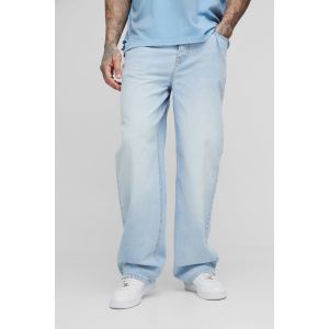 Tall - Jean large à détails pincés homme - light wash - 38, light wash