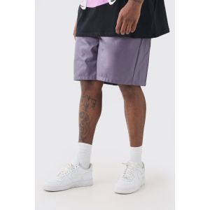 Grande taille - Short large homme - violet - 42, violet