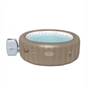 Spa gonflable Lay-Z-Spa Palm Springs, 4/6 places, diam&egrave;tre 196 x 71 cm, 140 jets d'air, couverture isolante, filtration &agrave; cartouche, diffuseur Chemco