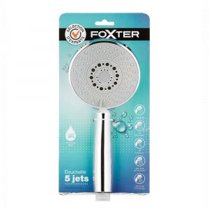 Douchette 5 jets Chrom&eacute; - Foxter