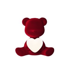 TEDDY LOVE XS Flock Red