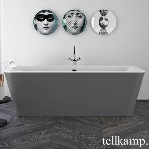 Tellkamp Pura Baignoire rectangulaire en îlot, 0100-085-00-A/CRWMCM,