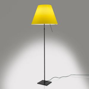 Luceplan Costanza Lampadaire, E27, avec variateur sensitif et tige télescopique, 1D13NT000017+9D1301511706, D13 t.