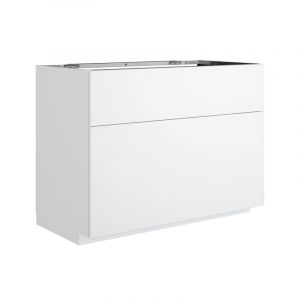 neoro n50 Meuble bas l : 100 cm, avec 2 tiroirs, BN0443WM,