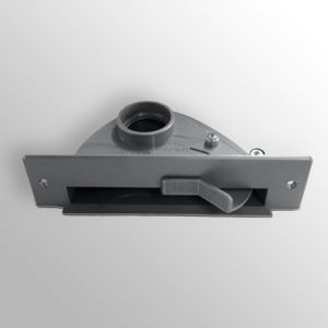 Reuter Aspirateur central, prise tournante pour plinthe, 10327,