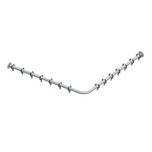 Keuco Plan Tringle de rideau de douche, avec fixation au plafond, 14939171000,