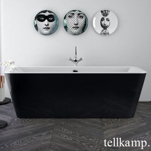 Tellkamp Pura Baignoire rectangulaire en îlot, 0100-085-00-AUF/CRSW,