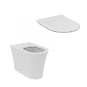 Ideal Standard La Dolce Vita WC au sol avec AquaBlade, E263801+E266701,