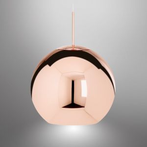 Tom Dixon Copper Round Suspension, LED, LEDP07COEU+COS01CO,