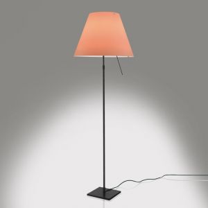 Luceplan Costanza Lampadaire, E27, avec variateur sensitif et tige télescopique, 1D13NT000017+9D1301511738, D13 t.