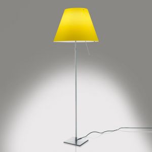 Luceplan Costanza Lampadaire avec un interrupteur marche/arr&ecirc;t et manche t&eacute;lescopique, 1D13NT010020+9D1301511706, D13 t.i.