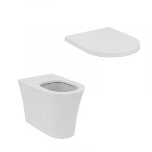 Ideal Standard La Dolce Vita WC au sol avec AquaBlade, E263801+E330401,
