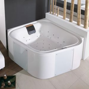 Hoesch ERGO Baignoire balnéo rectangulaire, 6443S.010305550,