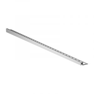 ACO ShowerStep Cale pour pente côté droit, polie par électrolyse, 9010.72.62,