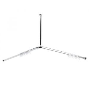 Avenarius free living! Tringle de rideau de douche, raccourcissable, avec fixation au plafond, 9004802010,