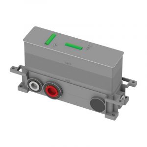 OMNIRES Corps d’encastrement pour mitigeur thermostatique à 3 sorties, BOXTE3F,