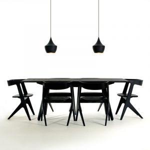 Tom Dixon Beat Fat Suspension, LED, LEDP05BKEU+BLS02,