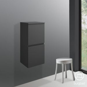 Burgbad Cube Demi-colonne, 2 portes, UHBI040LF3805,