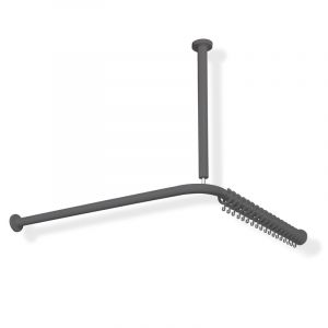 Hewi 801 Tringle de rideau de douche, avec fixation au plafond, 801.34.1461 92,