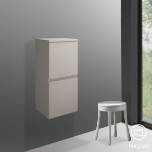 Burgbad Cube Demi-colonne, 2 portes, UHBI040LF3794,