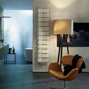 Zehnder Yucca Asym Sèche-serviettes, fonctionnement mixte ou à eau chaude, ZY400638B100000, YAD-170-040