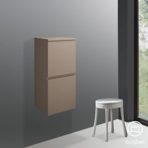 Burgbad Cube Demi-colonne, 2 portes, UHBI040LF3793,